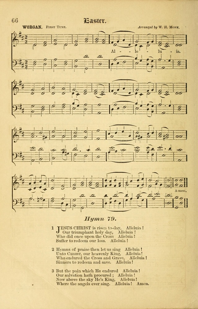 The Parish hymnal: for "The service of song in the House of the Lord" page 73