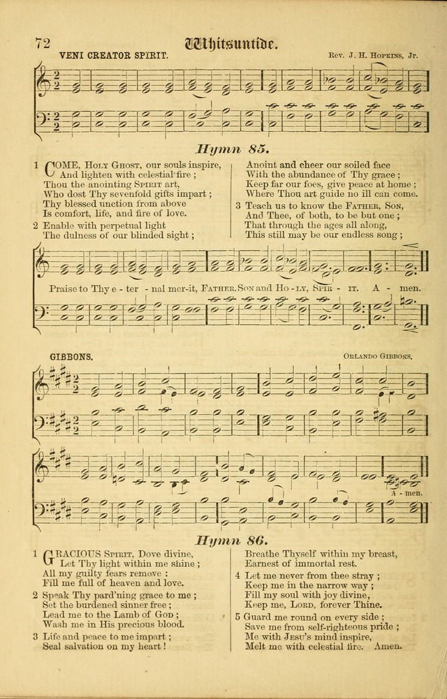 The Parish hymnal: for "The service of song in the House of the Lord" page 79