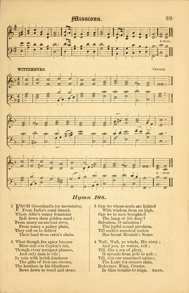The Parish hymnal: for "The service of song in the House of the Lord" page 96