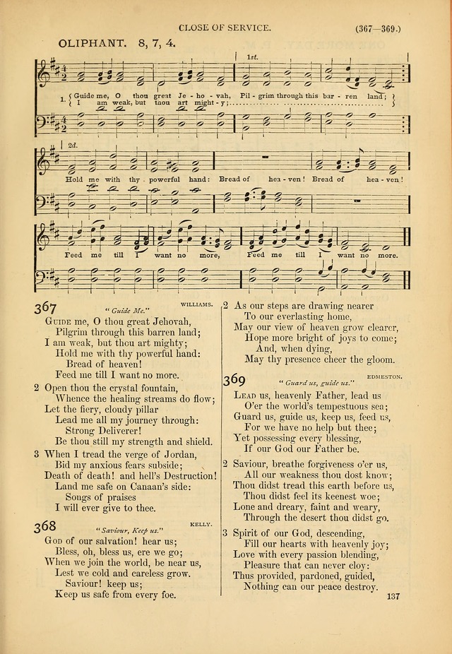 Psalms and Hymns and Spiritual Songs: a manual of worship for the church of Christ page 137