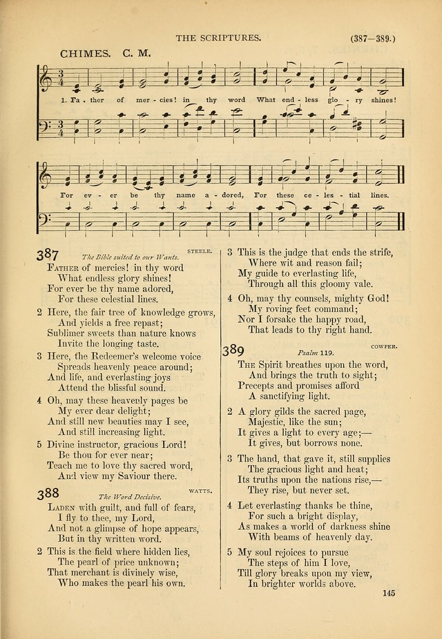 Psalms and Hymns and Spiritual Songs: a manual of worship for the church of Christ page 145