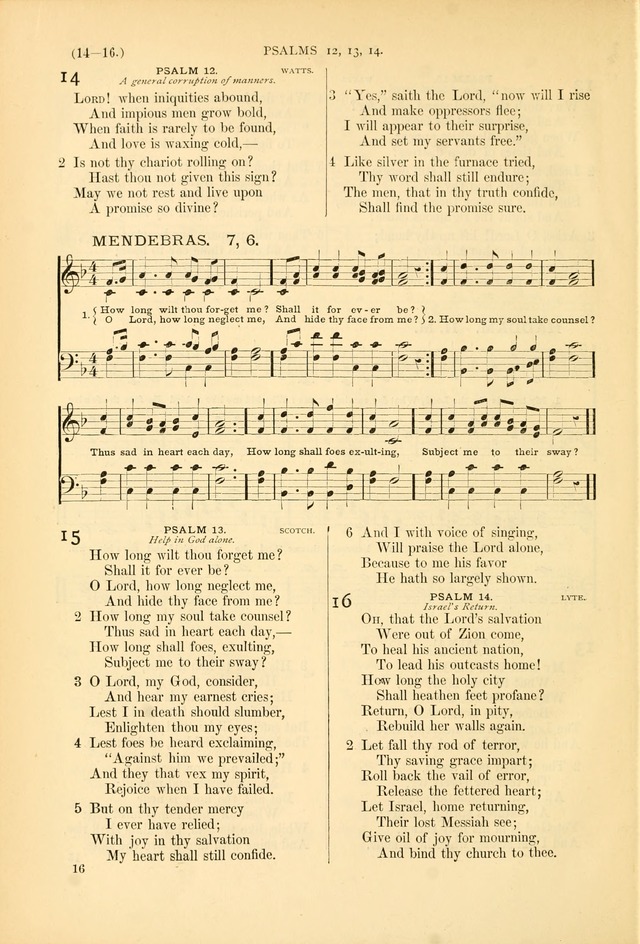 Psalms and Hymns and Spiritual Songs: a manual of worship for the church of Christ page 16