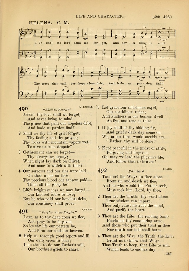 Psalms and Hymns and Spiritual Songs: a manual of worship for the church of Christ page 185