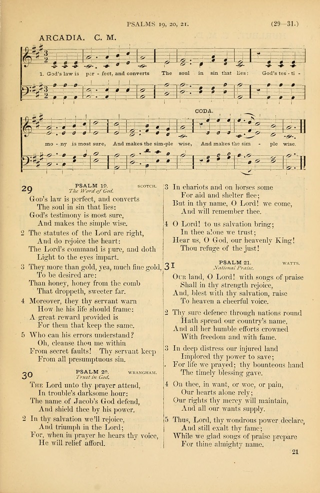 Psalms and Hymns and Spiritual Songs: a manual of worship for the church of Christ page 21