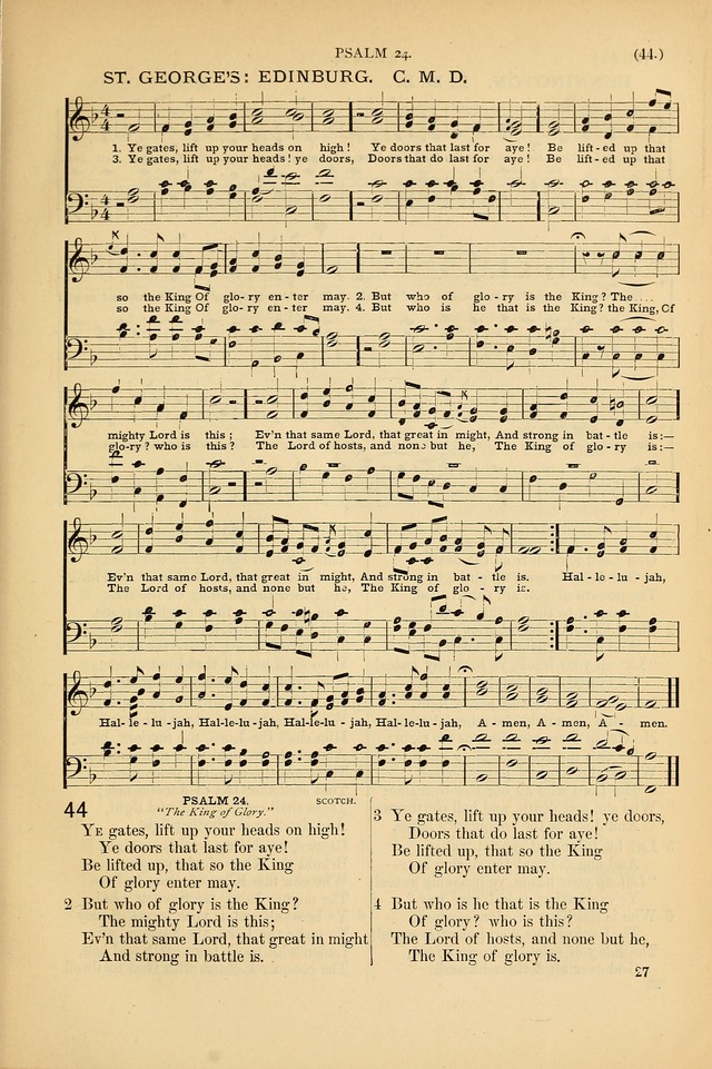 Psalms and Hymns and Spiritual Songs: a manual of worship for the church of Christ page 27