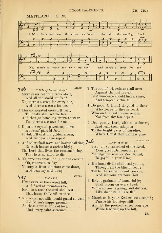 Psalms and Hymns and Spiritual Songs: a manual of worship for the church of Christ page 281