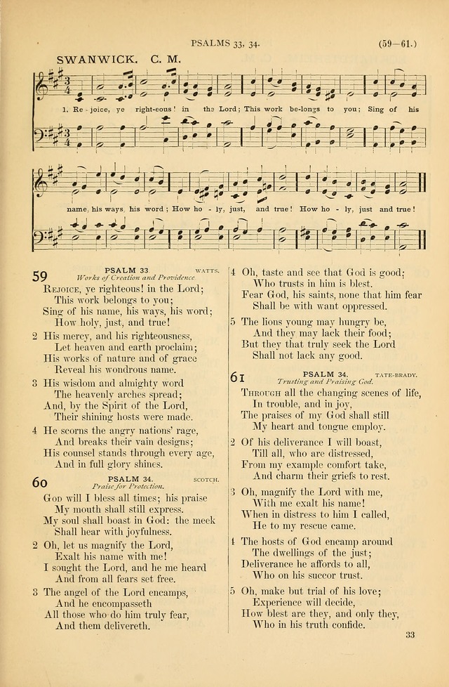 Psalms and Hymns and Spiritual Songs: a manual of worship for the church of Christ page 33