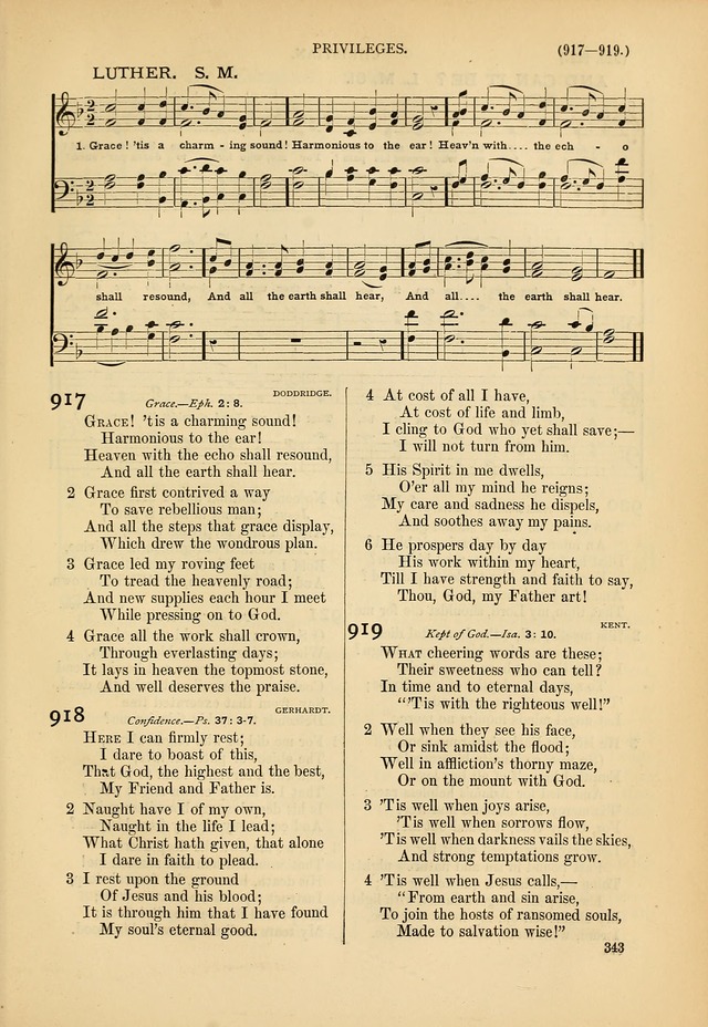 Psalms and Hymns and Spiritual Songs: a manual of worship for the church of Christ page 343