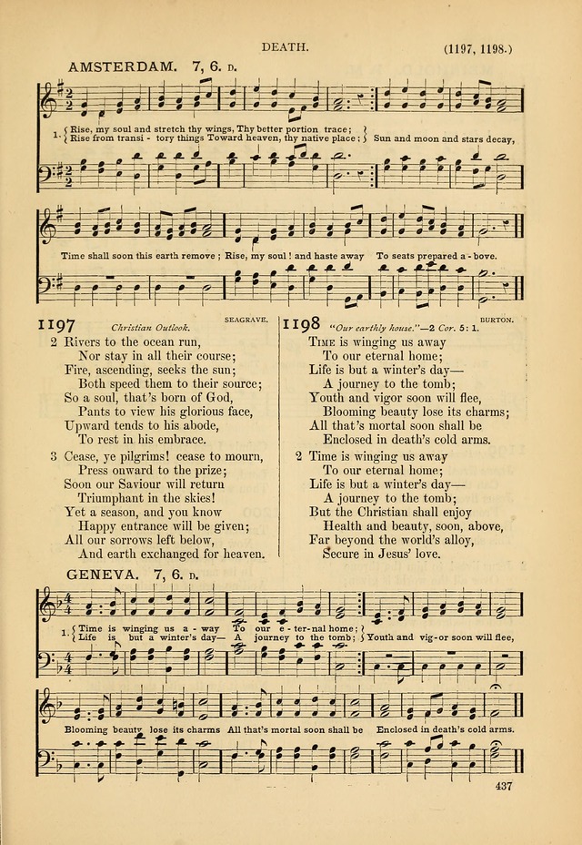 Psalms and Hymns and Spiritual Songs: a manual of worship for the church of Christ page 437