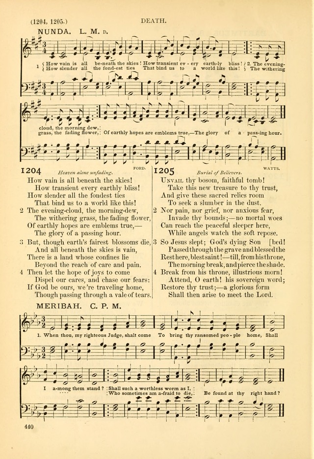 Psalms and Hymns and Spiritual Songs: a manual of worship for the church of Christ page 440