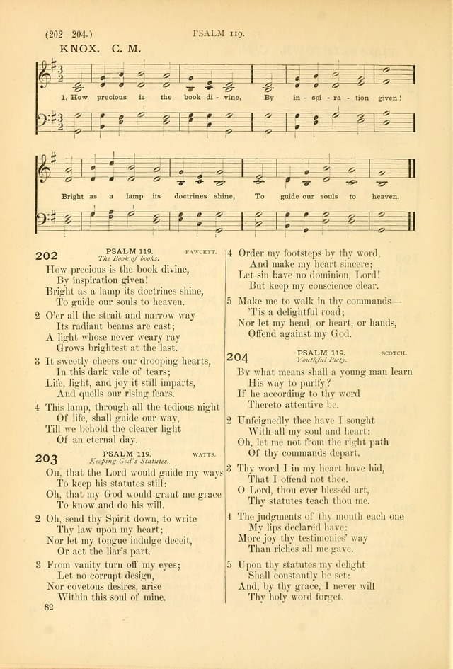 Psalms and Hymns and Spiritual Songs: a manual of worship for the church of Christ page 82
