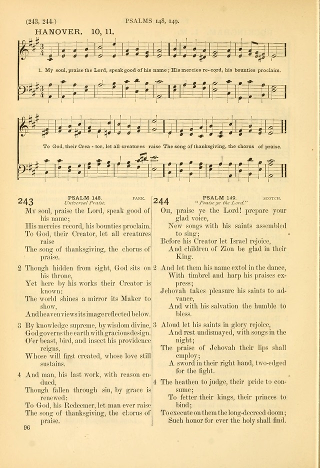Psalms and Hymns and Spiritual Songs: a manual of worship for the church of Christ page 96
