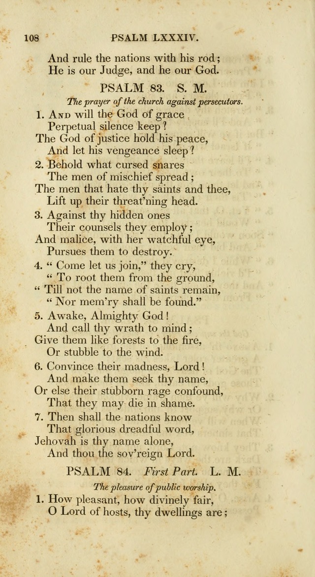 Psalms and Hymns, for the Use of the German Reformed Church, in the United States of America. (2nd ed.) page 111