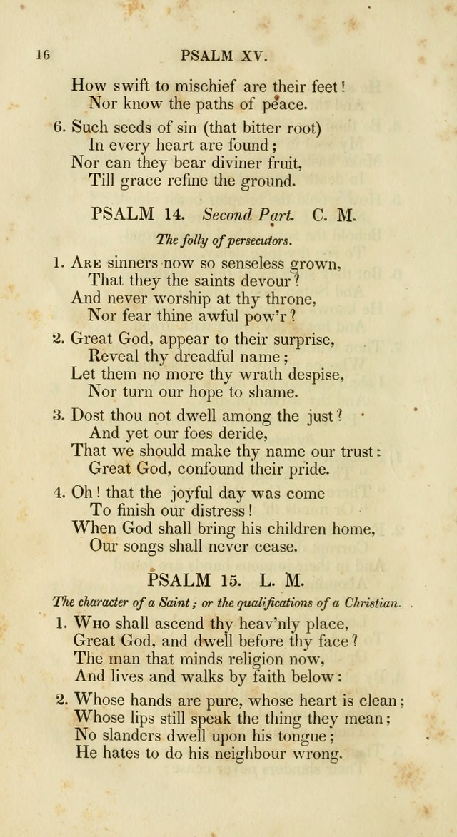 Psalms and Hymns, for the Use of the German Reformed Church, in the United States of America. (2nd ed.) page 19