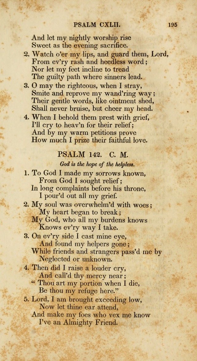 Psalms and Hymns, for the Use of the German Reformed Church, in the United States of America. (2nd ed.) page 198