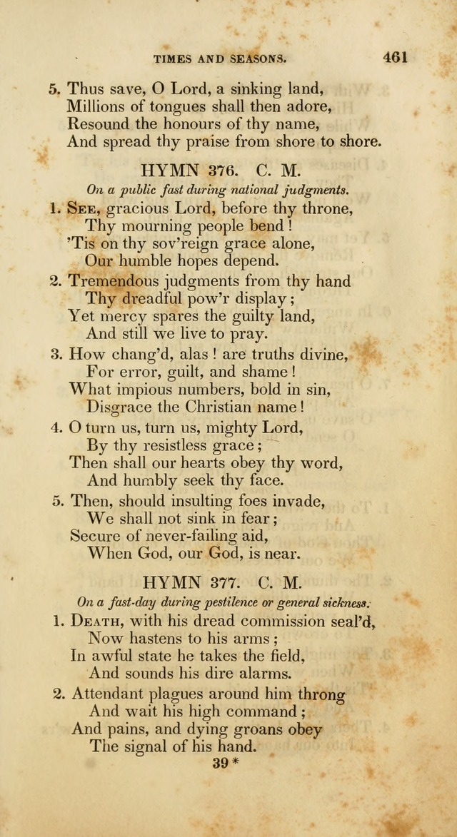 Psalms and Hymns, for the Use of the German Reformed Church, in the United States of America. (2nd ed.) page 464