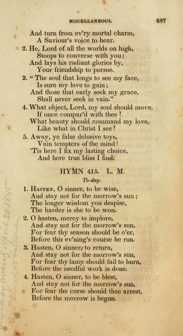Psalms and Hymns, for the Use of the German Reformed Church, in the United States of America. (2nd ed.) page 490
