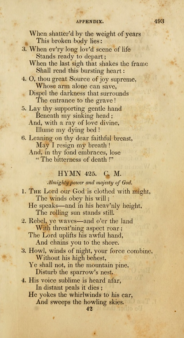 Psalms and Hymns, for the Use of the German Reformed Church, in the United States of America. (2nd ed.) page 496