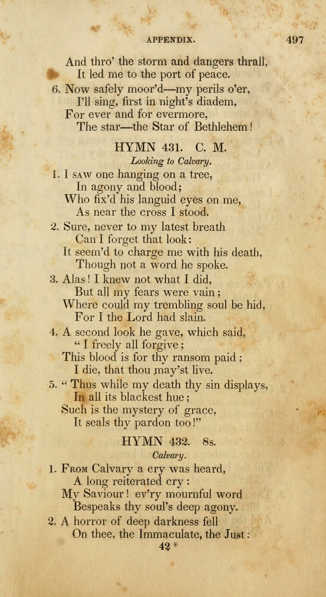 Psalms and Hymns, for the Use of the German Reformed Church, in the United States of America. (2nd ed.) page 500