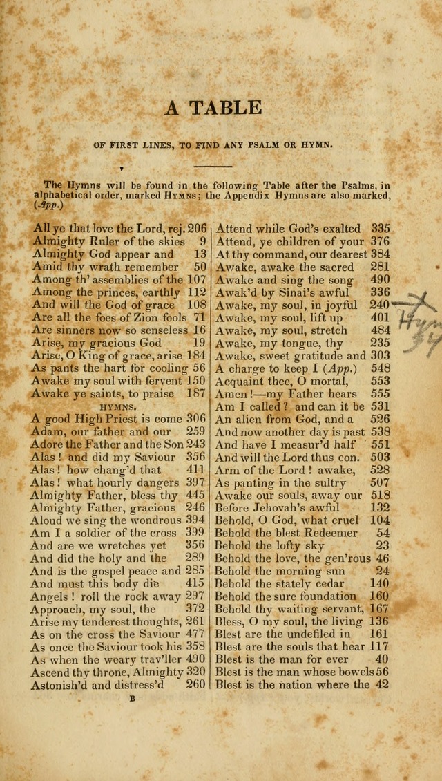 Psalms and Hymns, for the Use of the German Reformed Church, in the United States of America. (2nd ed.) page xi