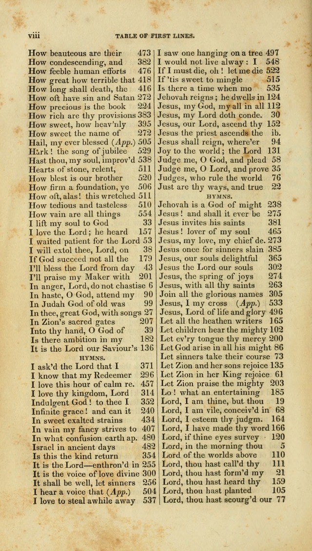 Psalms and Hymns, for the Use of the German Reformed Church, in the United States of America. (2nd ed.) page xiv