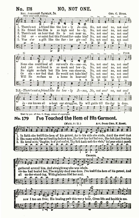 [She only touched the hem of His garment] (Root) Hymnary