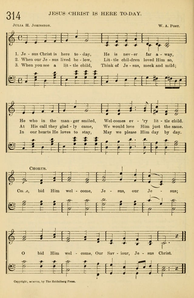 The Primary and Junior Hymnal page 244