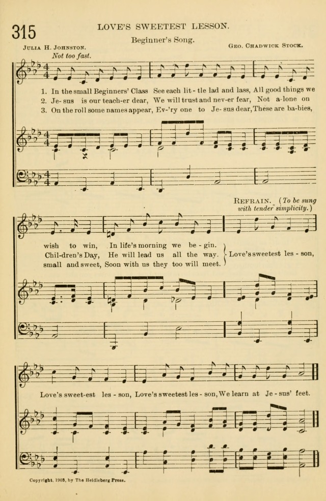 The Primary and Junior Hymnal page 245