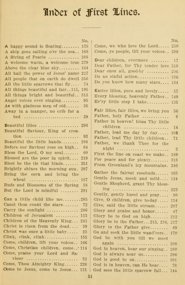 The Primary and Junior Hymnal page 303