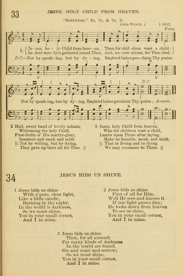 The Primary and Junior Hymnal page 31
