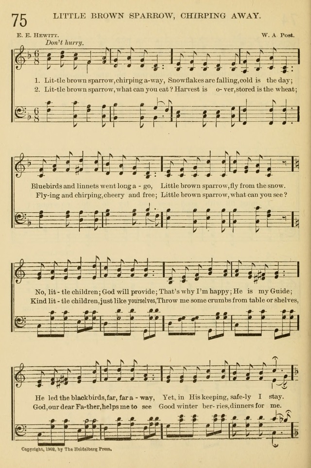 The Primary and Junior Hymnal page 64
