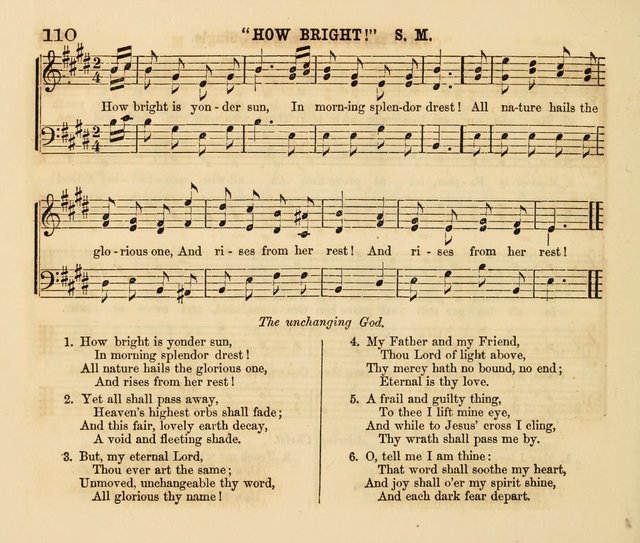 The Presbyterian Juvenile Psalmodist page 110