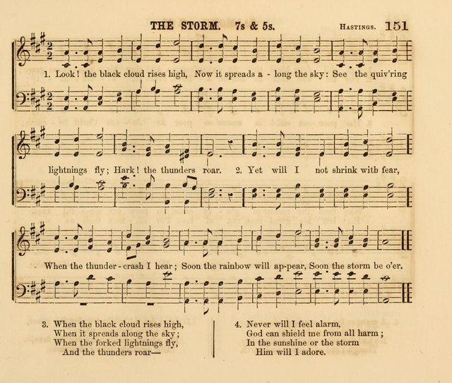The Presbyterian Juvenile Psalmodist page 151