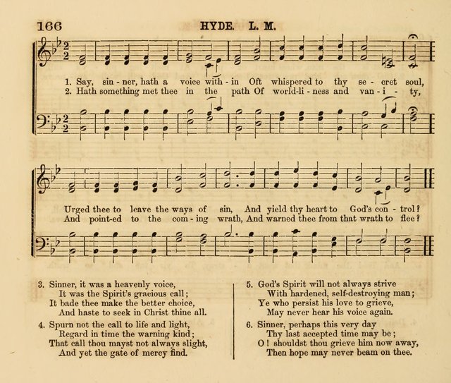 The Presbyterian Juvenile Psalmodist page 166