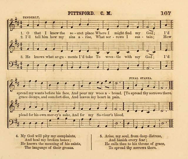 The Presbyterian Juvenile Psalmodist page 167