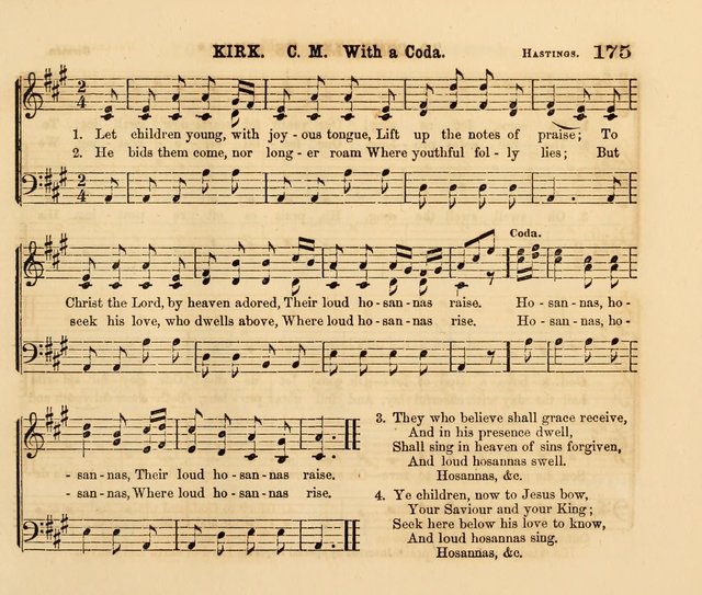 The Presbyterian Juvenile Psalmodist page 175