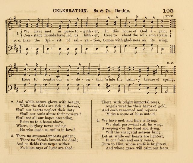 The Presbyterian Juvenile Psalmodist page 195