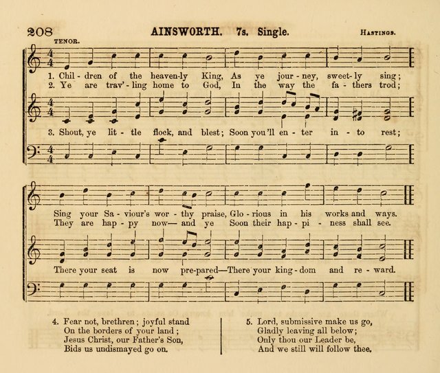 The Presbyterian Juvenile Psalmodist page 208