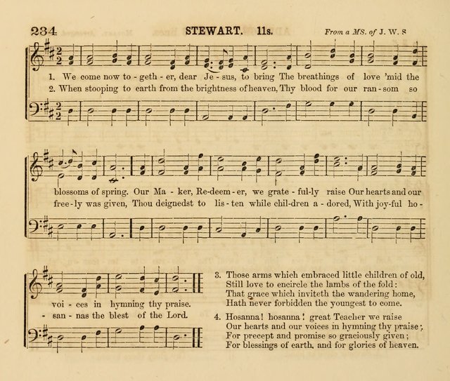 The Presbyterian Juvenile Psalmodist page 234