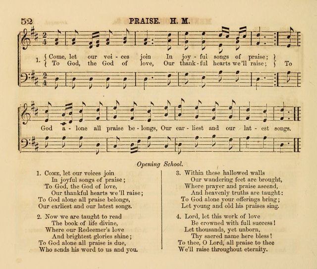 The Presbyterian Juvenile Psalmodist page 52