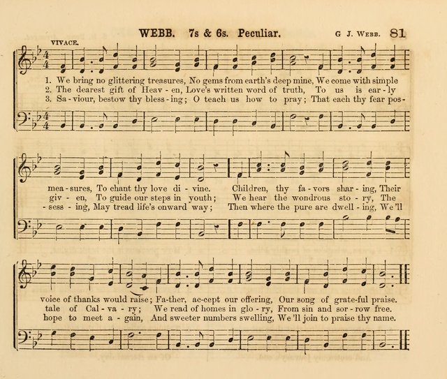 The Presbyterian Juvenile Psalmodist page 81