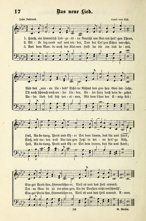 Pilgerklänge: eine Liedersammlung für Erbauungs- und Heilsversammlungen page 14