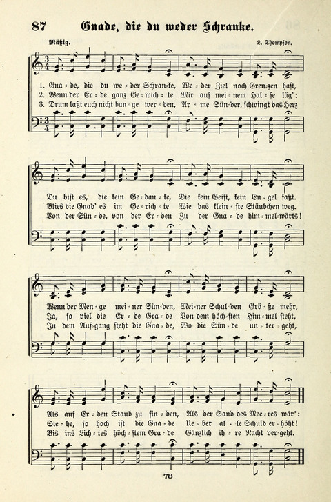 Pilgerklänge: eine Liedersammlung für Erbauungs- und Heilsversammlungen page 76
