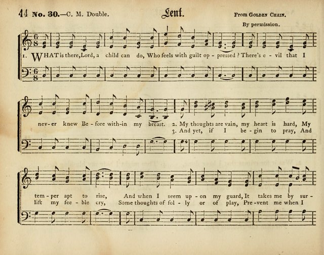 Palm Leaves: a collection of Sunday school tunes and carols for the use of the Protestant Episcopal Church page 44