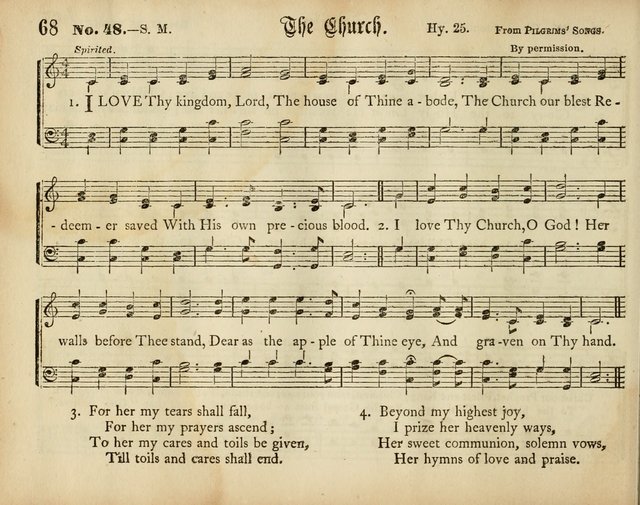 Palm Leaves: a collection of Sunday school tunes and carols for the use of the Protestant Episcopal Church page 68