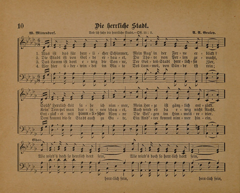 Pilger Lieder: für die Sonntagschule, Erbauungsstunde, Familie, u.s.w. page 10