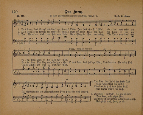 Pilger Lieder: für die Sonntagschule, Erbauungsstunde, Familie, u.s.w. page 120