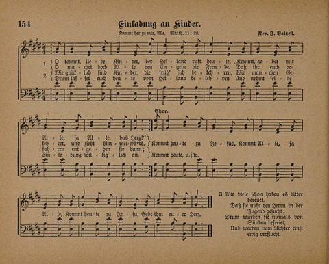 Pilger Lieder: für die Sonntagschule, Erbauungsstunde, Familie, u.s.w. page 154