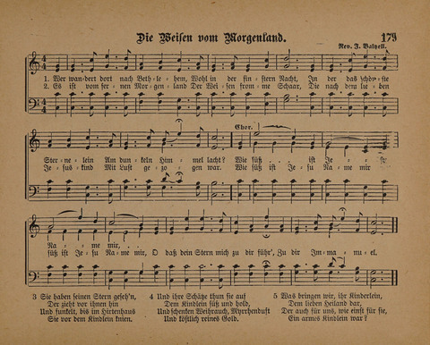 Pilger Lieder: für die Sonntagschule, Erbauungsstunde, Familie, u.s.w. page 179