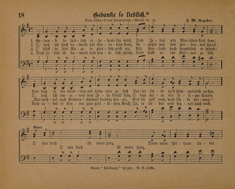 Pilger Lieder: für die Sonntagschule, Erbauungsstunde, Familie, u.s.w. page 18